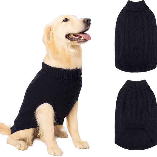 Classic Turtleneck Dog Sweater